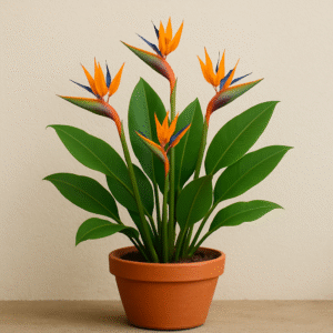 Bird Of Paradise Attractive Flower Plant with Pot