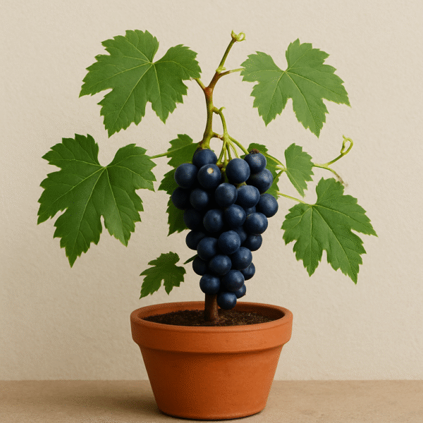 Black Grape, Angoor (Seedless) Plant – With Pot