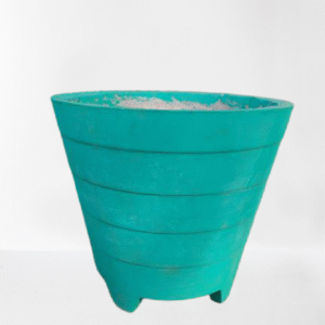 Cemented Planter (Light Blue) 10 inch