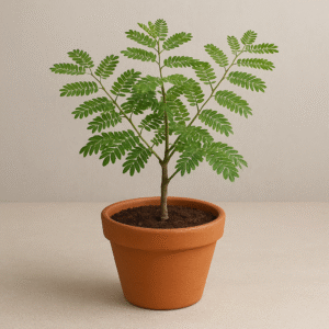 Shami Plant (Prosopis cineraria) live sacred tree in pot, spiritual and medicinal plant for home and garden in Lucknow