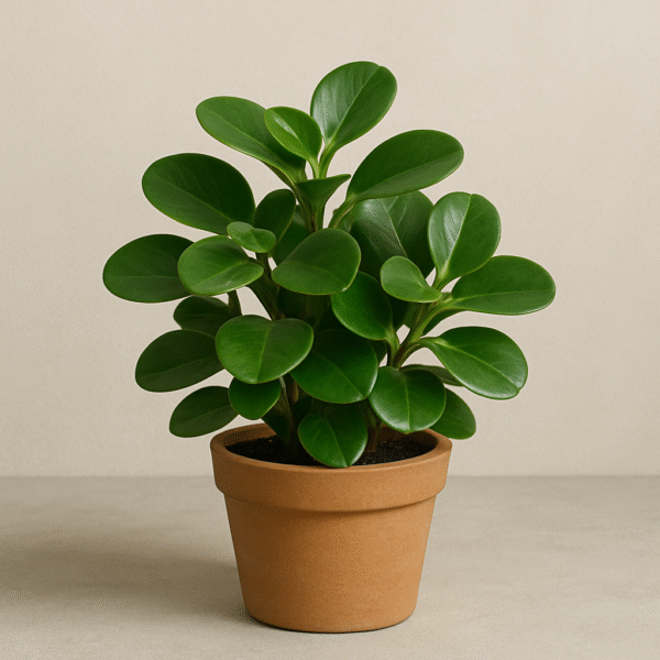 Peperomia obtusifolia/Pepper Face/Baby Rubber plant in Pot