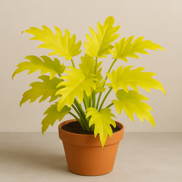 Philondendron Xanadu Golden Plant – with Pot