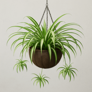 Spider Plant(Chlorophytum ) – With Hanging Basket