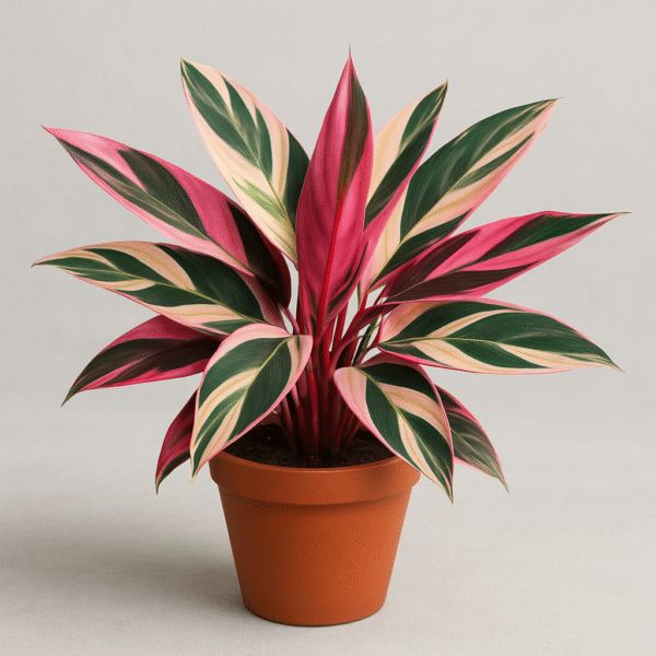 Stromanthe Triostar, Calathea Triostar Plant – With Pot