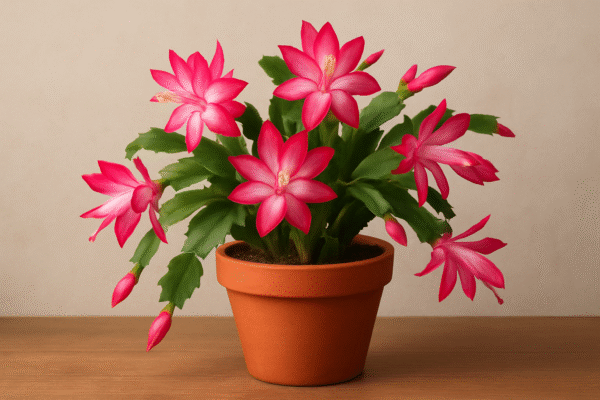 Christmas Cactus(Any Color) Succulent Plant With Pot