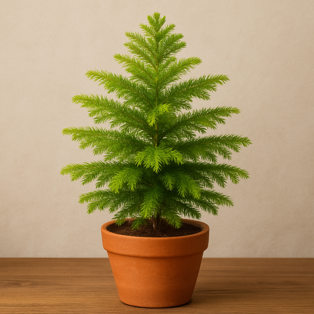 Christmas Tree Goldcrest Araucaria Plant with pot for home and garden décor in Lucknow