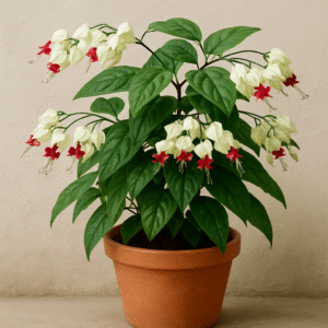Bleeding Heart Vine Flower Plant with Pot