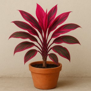 Dracaena / Cordyline Terminalis Mahatma Plant With Pot