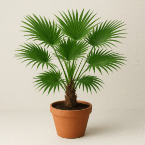 China Palm  – Hardy Ornamental Plant with Pot
